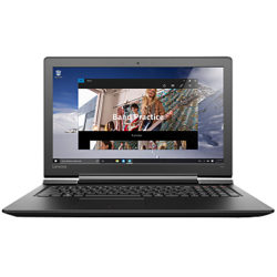 Lenovo Ideapad 700 Laptop, Intel Core i5, 12GB RAM, 1TB HDD + 128GB SSD, 15.6 Full HD, Black